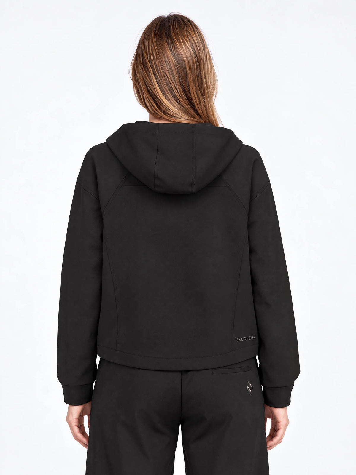 Skechers Essentials Full Zip Kadın Sweatshirt - Siyah