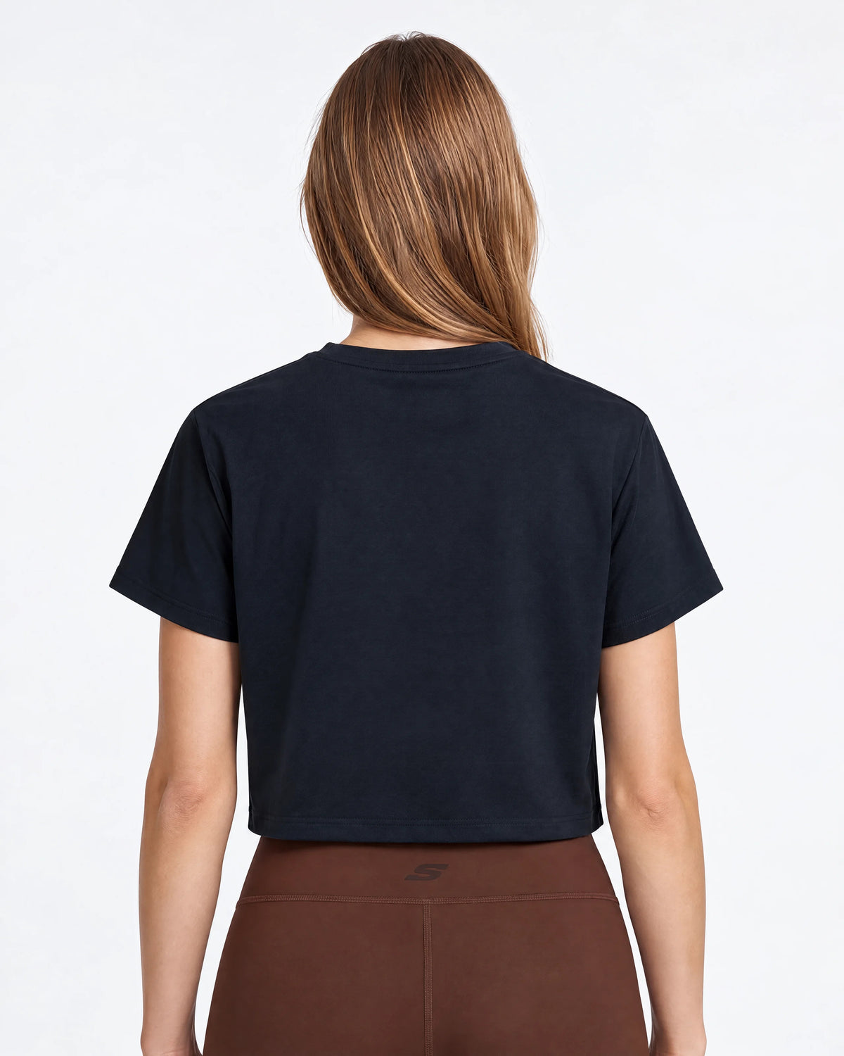 Skechers Short Sleeve Graphic Kadın Tişört - Siyah