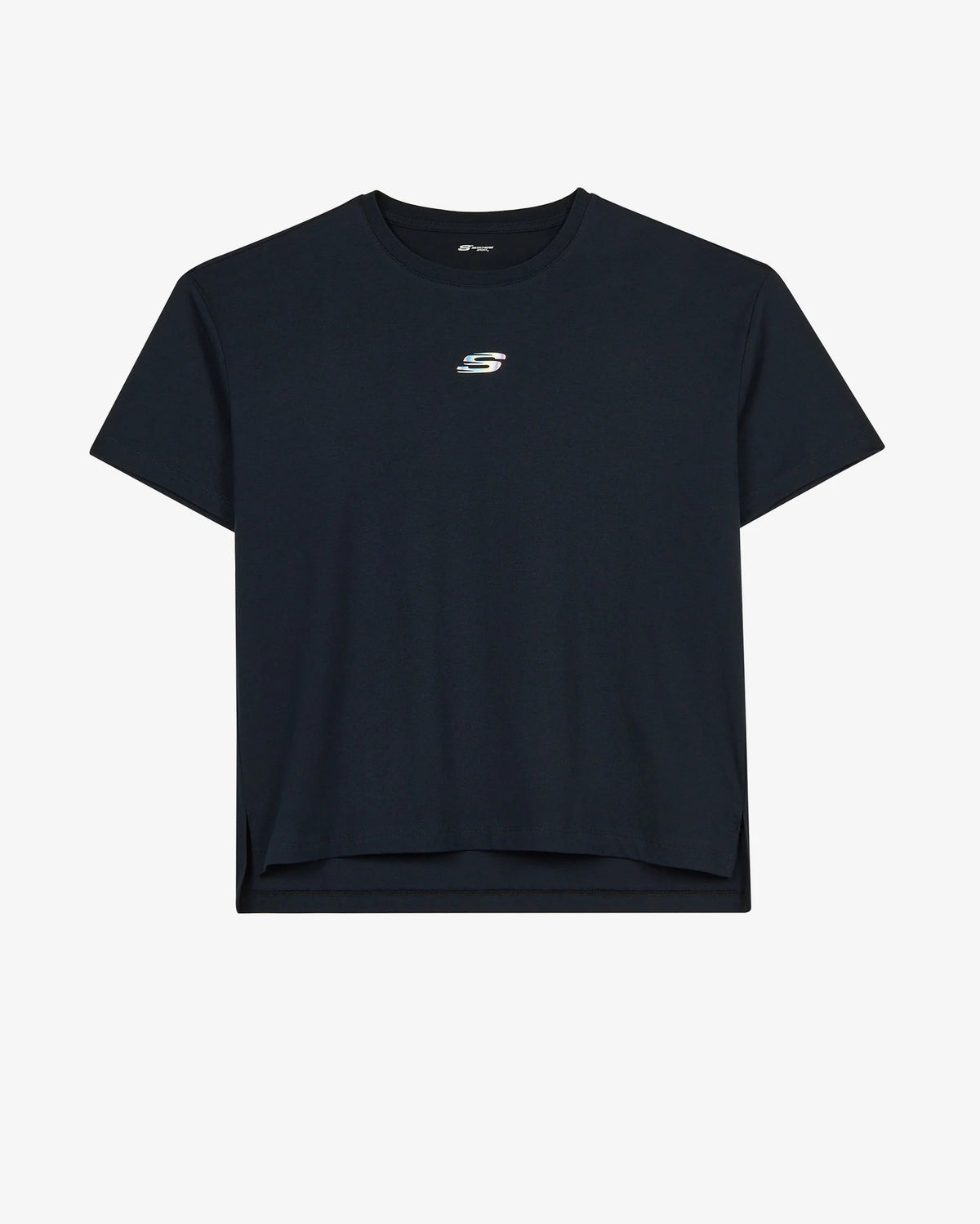 Skechers Short Sleeve Graphic Kadın Tişört - Siyah