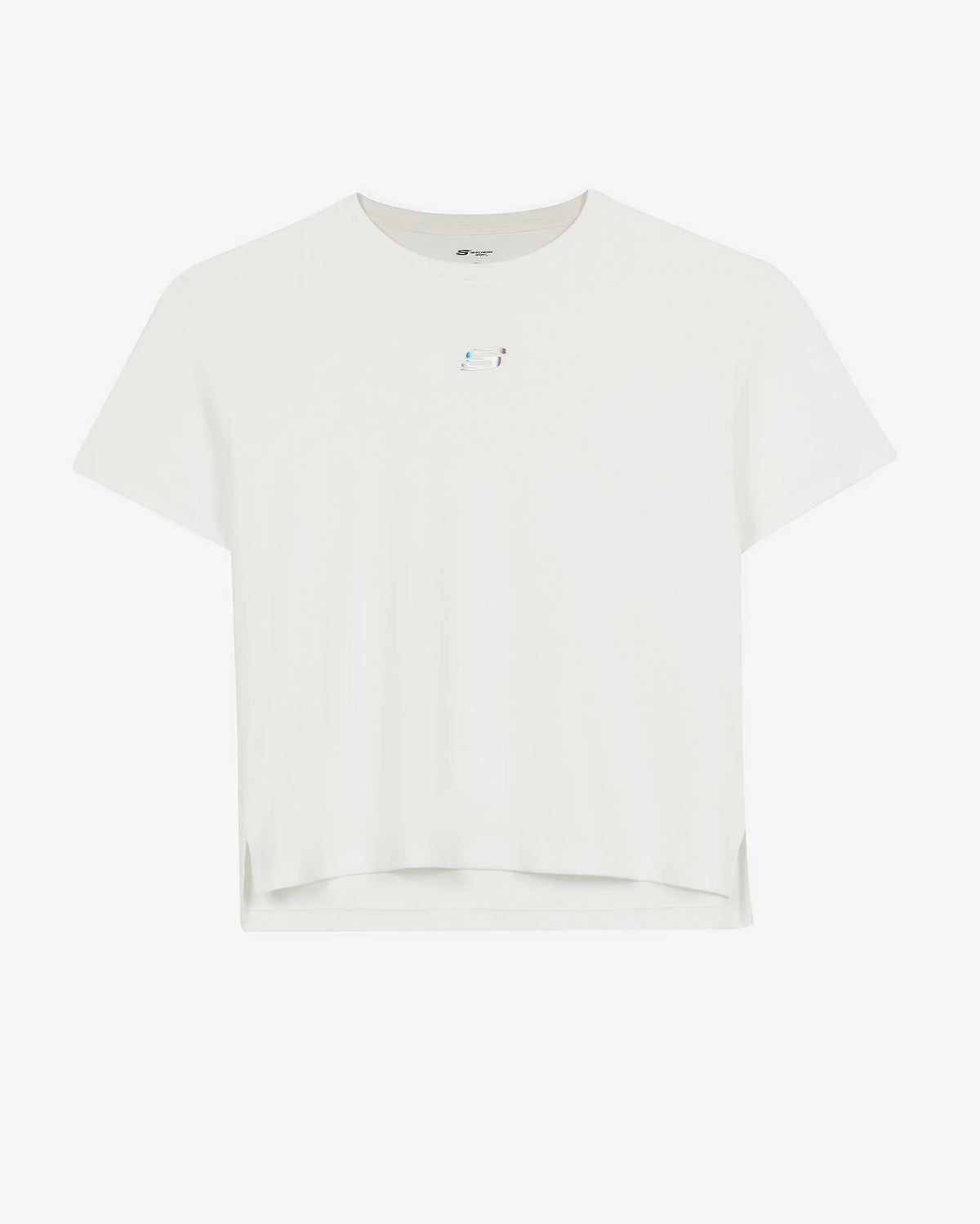 Skechers Short Sleeve Graphic Kadın Tişört - Beyaz