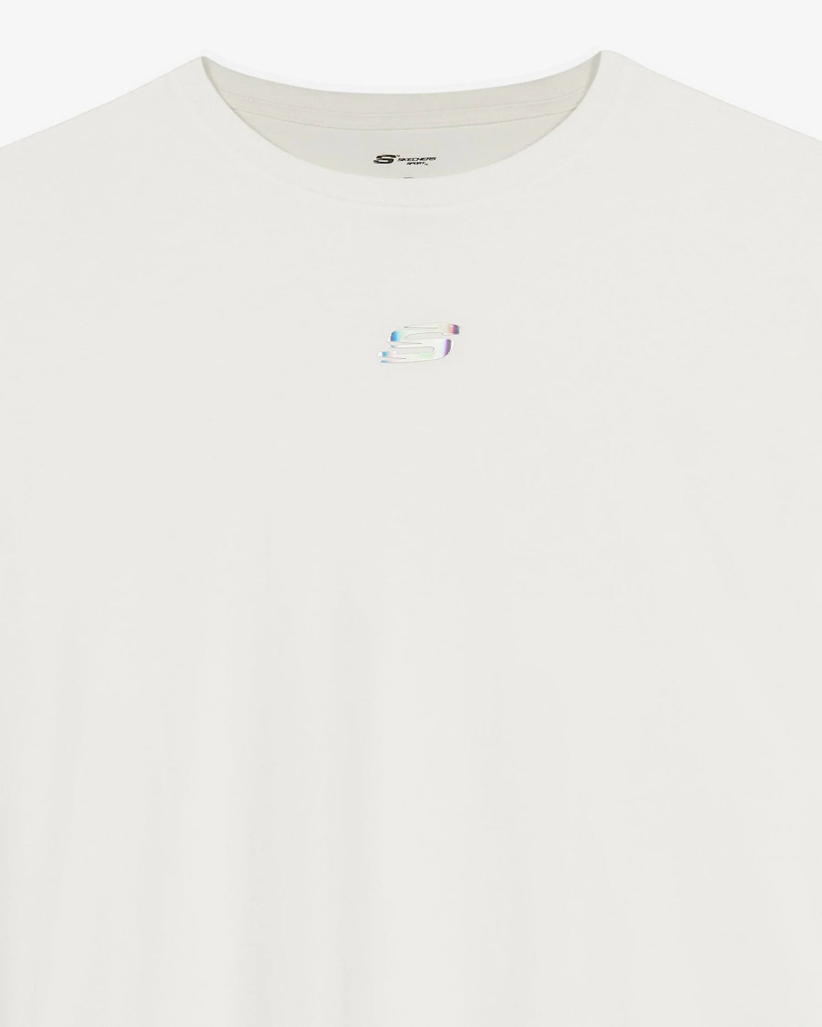 Skechers Short Sleeve Graphic Kadın Tişört - Beyaz