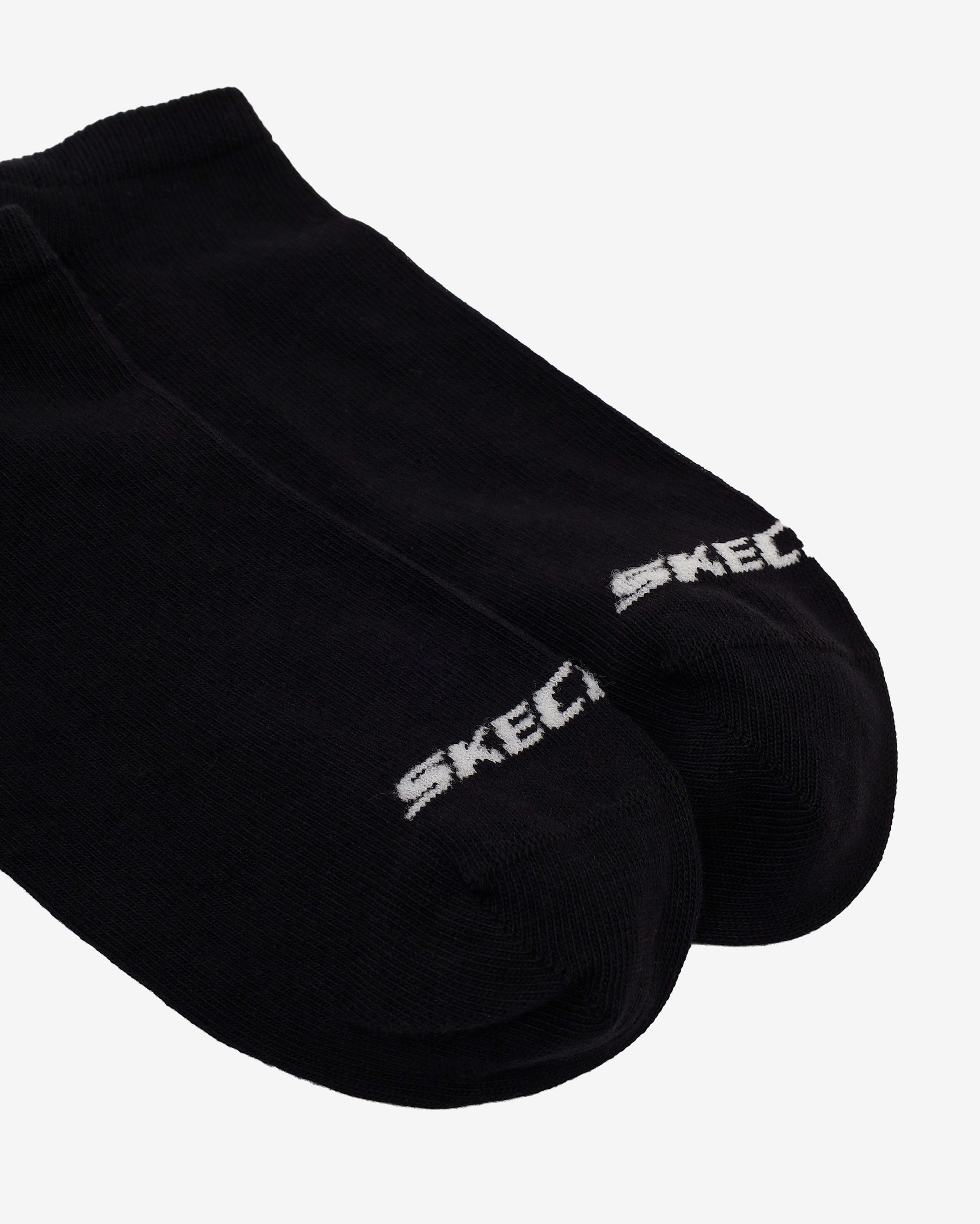 Skechers Essential 3 Pack Unisex Yarım Bilek Çorap - Siyah