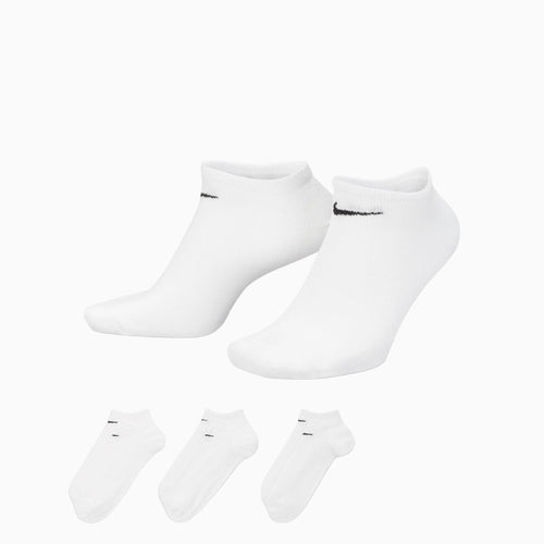 Nike Lightweight No-Show 3 Pack Çocuk Bileksiz Çorap - Beyaz