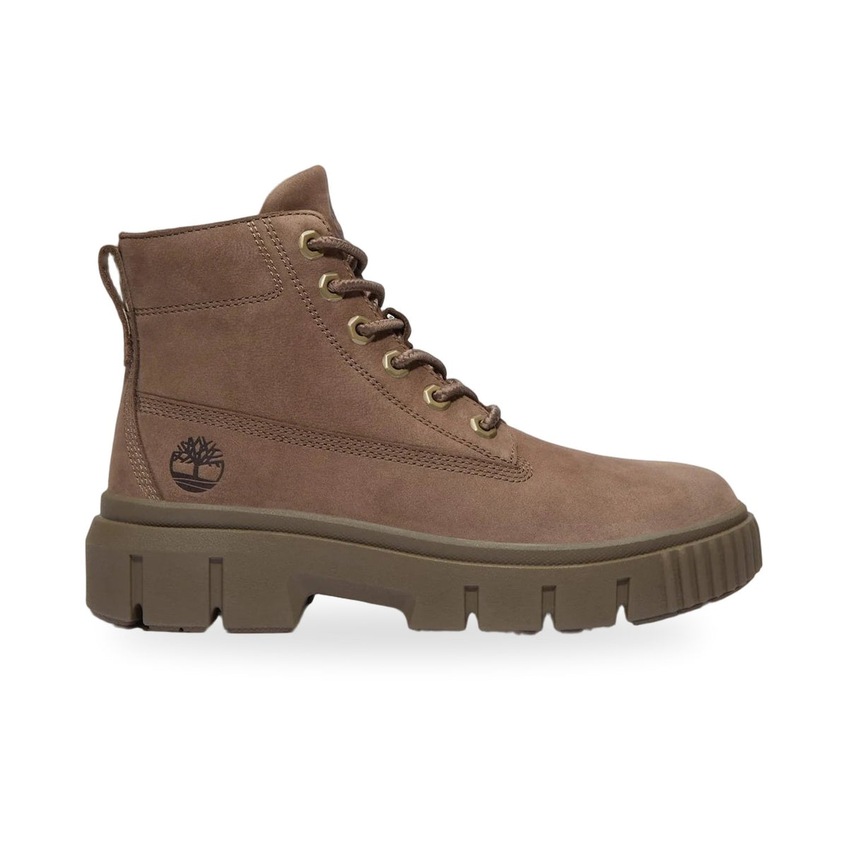 Timberland Greyfield Mid Lace Up Kadın Bot - Kahve