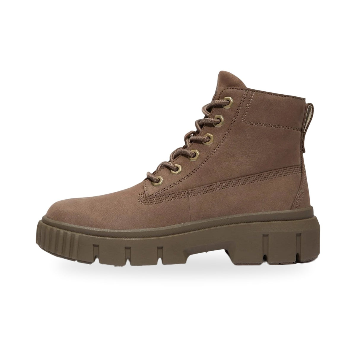 Timberland Greyfield Mid Lace Up Kadın Bot - Kahve