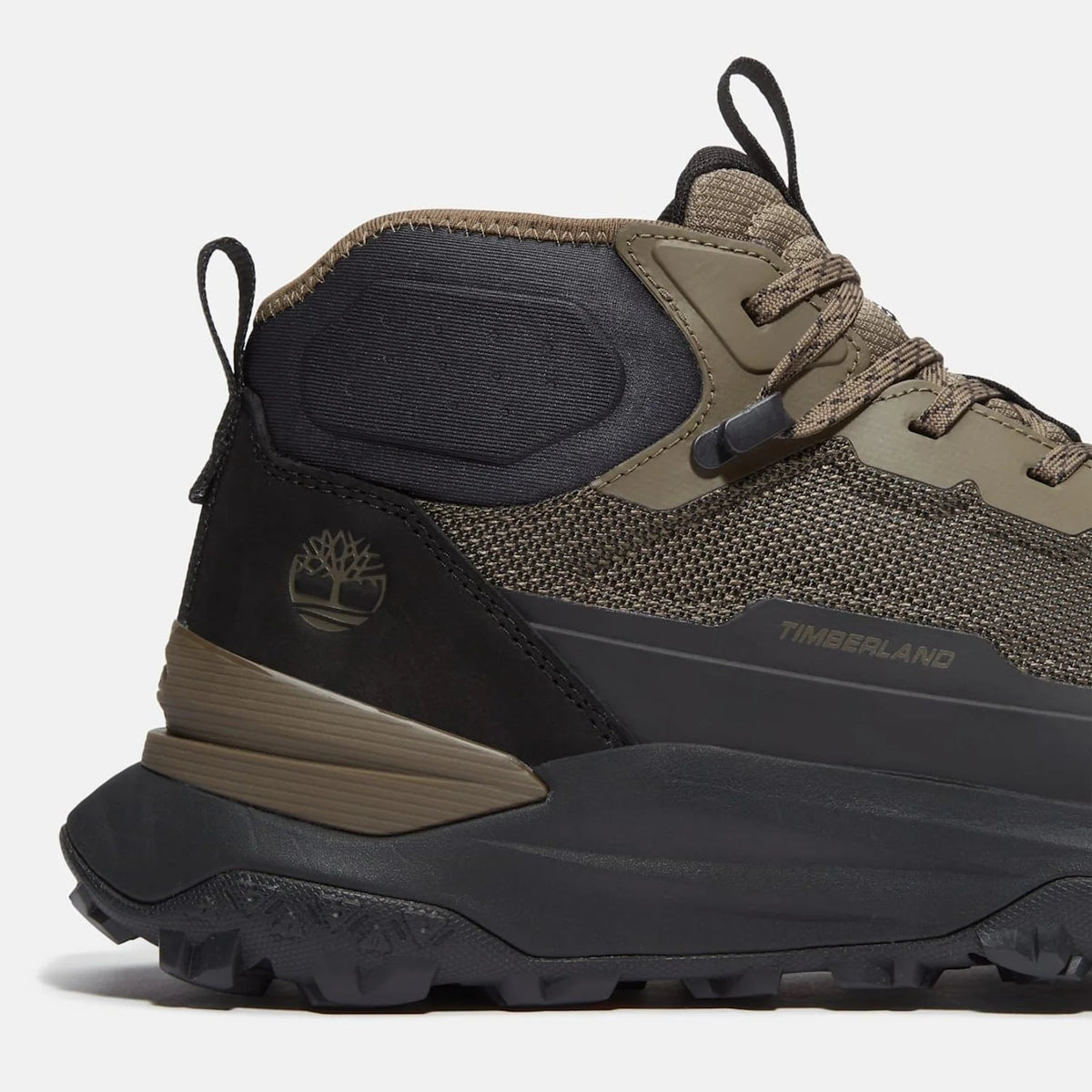 Timberland Motion Access Mid Lace Up Erkek Outdoor Ayakkabısı - Yeşil-Siyah