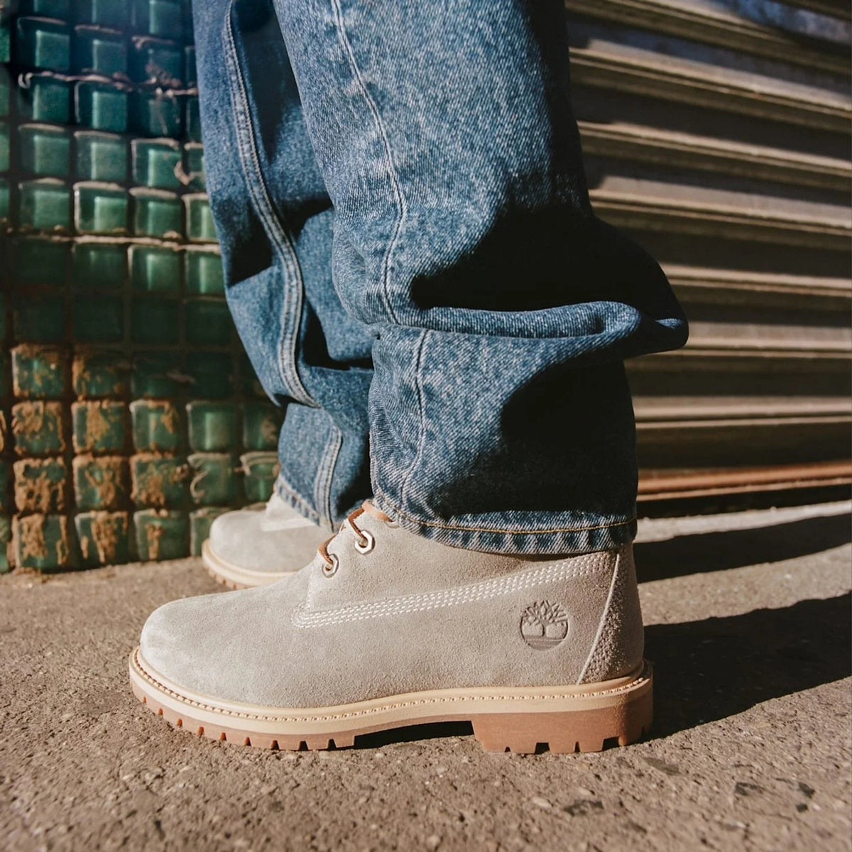 Timberland 6 Inch Lace Up Kadın Bot - Gri