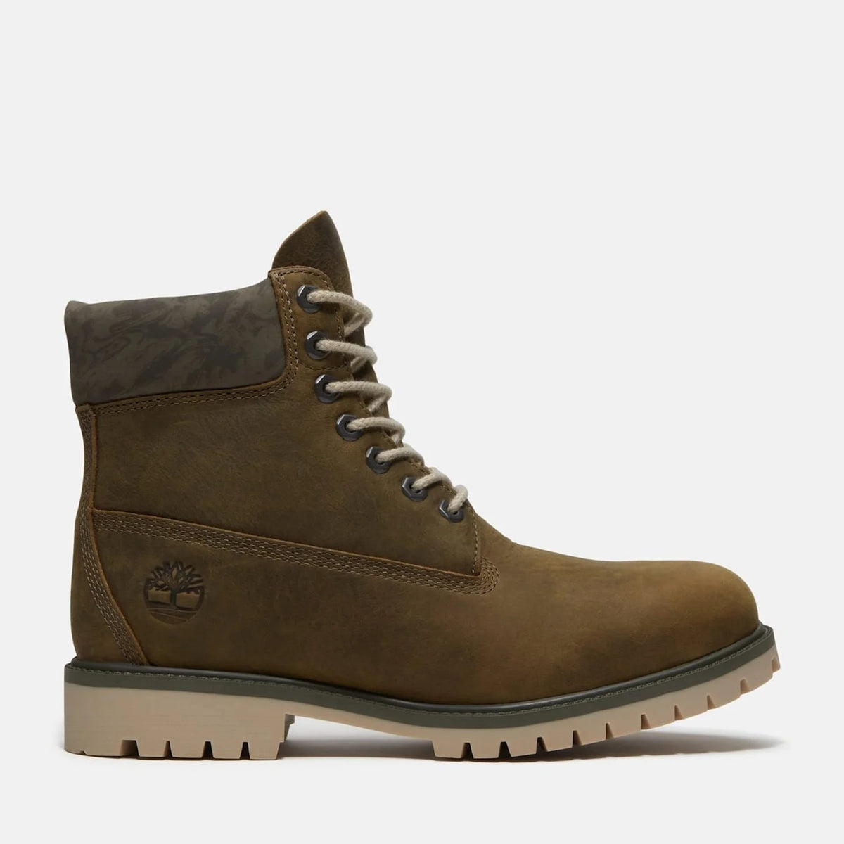 Timberland 6 Inch Lace Up Waterproof Erkek Bot - Haki