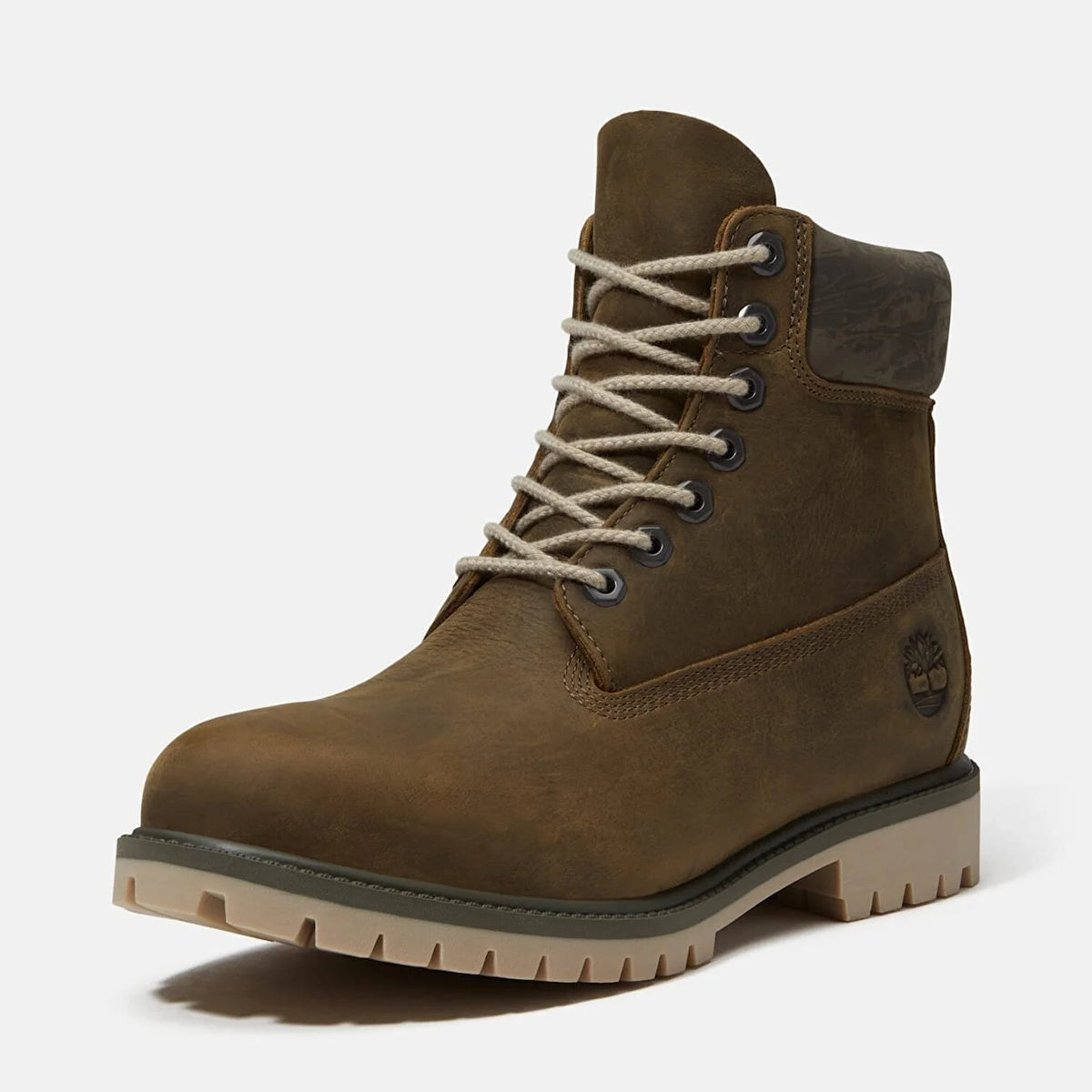 Timberland 6 Inch Lace Up Waterproof Erkek Bot - Haki