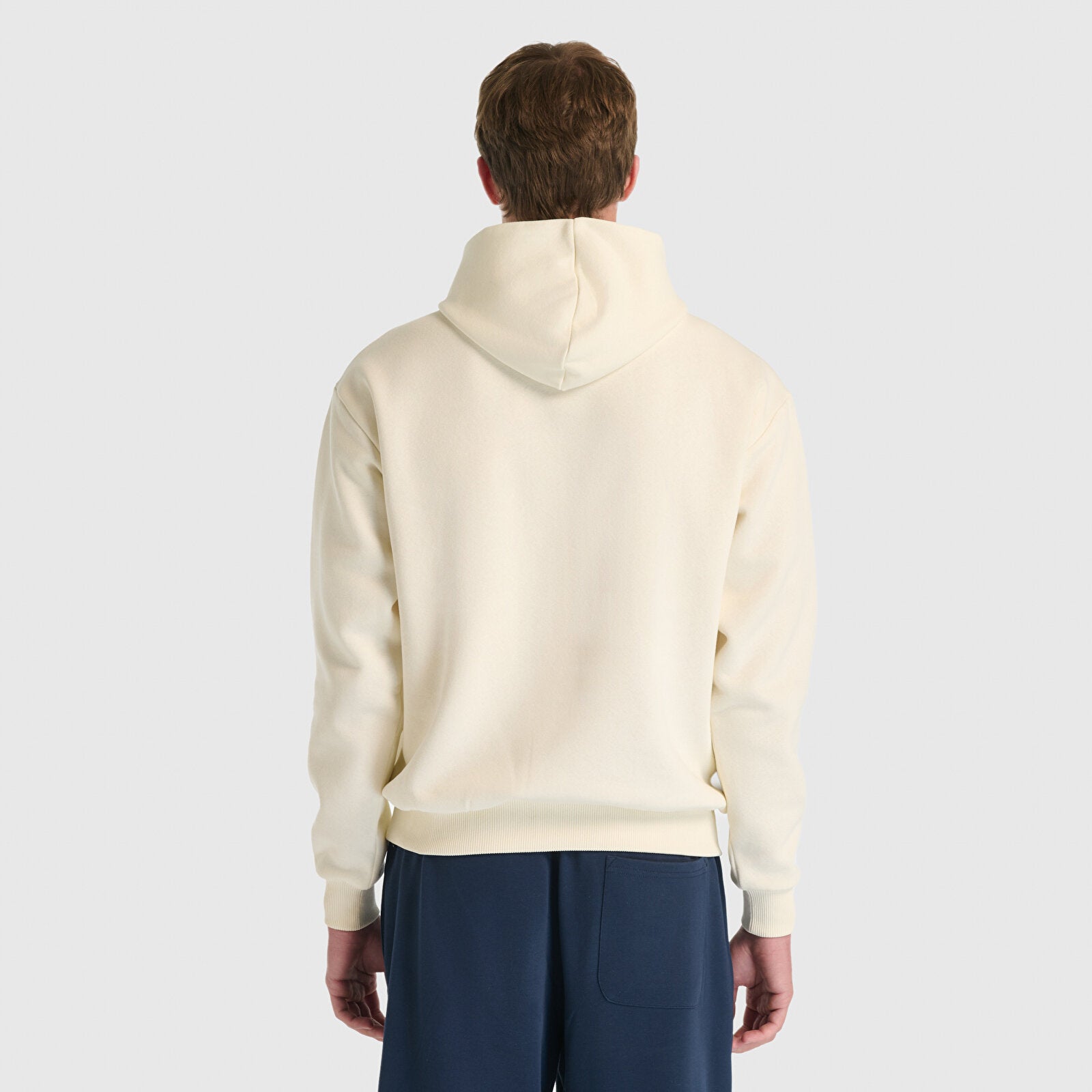 New Balance Lifestyle Erkek Sweat - Bej