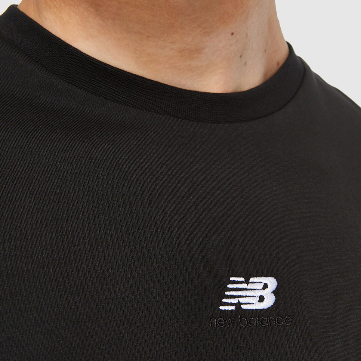 New Balance Lifestyle Unisex Tişört - Siyah