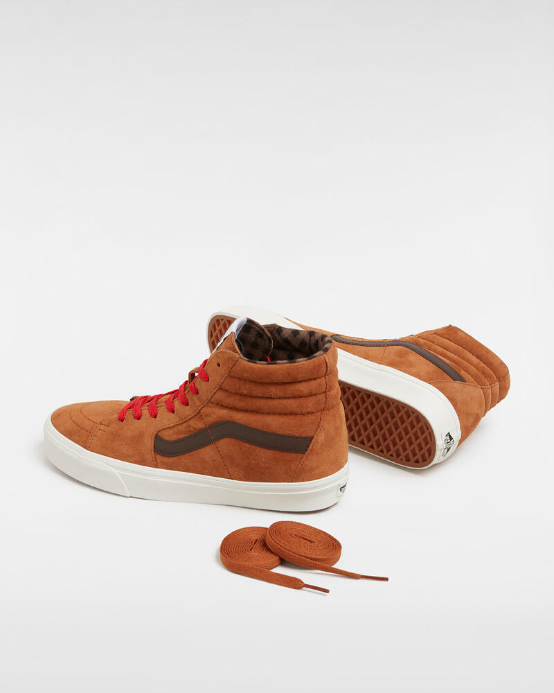 Vans Sk8-Hi Kadın Sneaker - Kahve