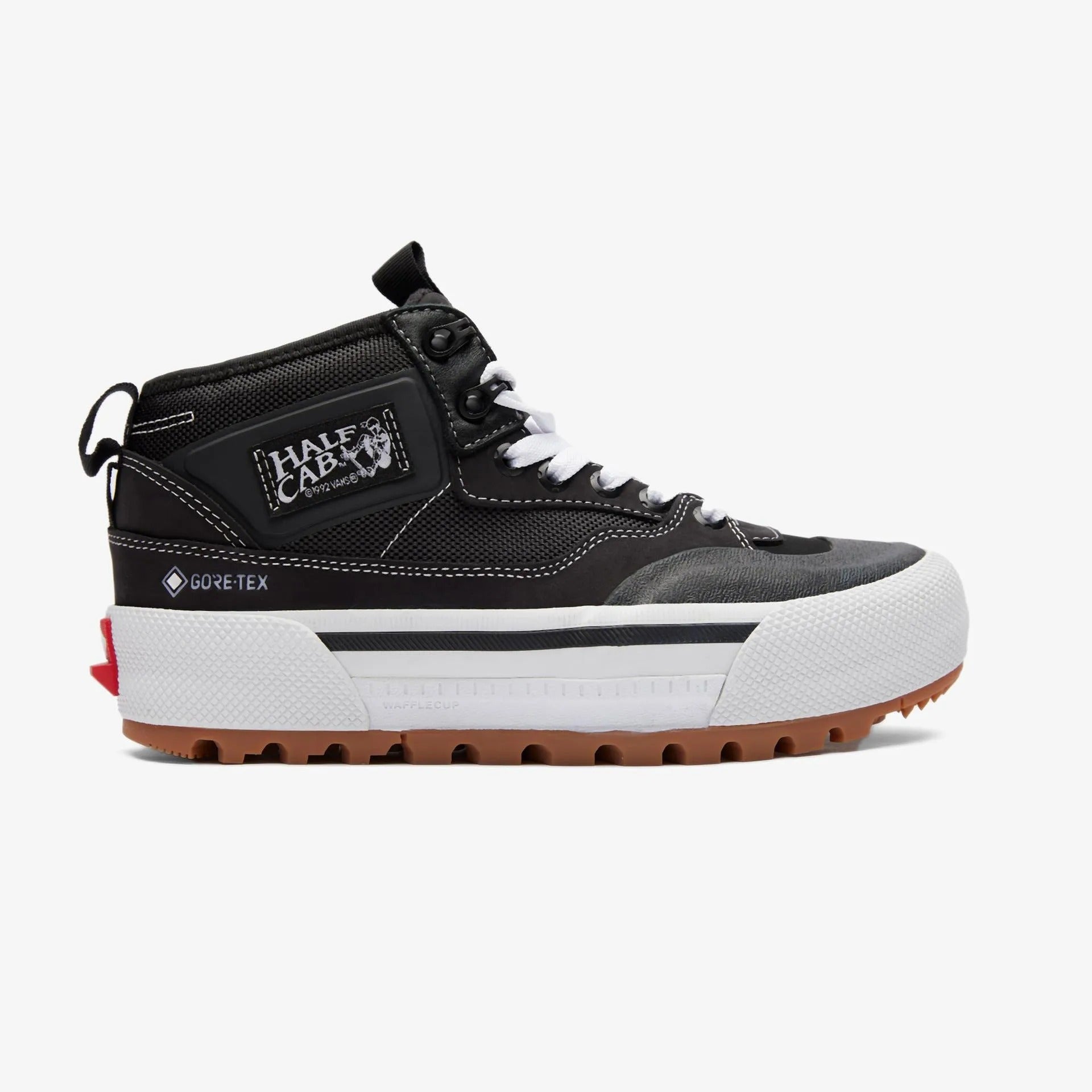 Vans MTE Half Cab Gore-Tex Erkek Sneaker - Siyah-Beyaz