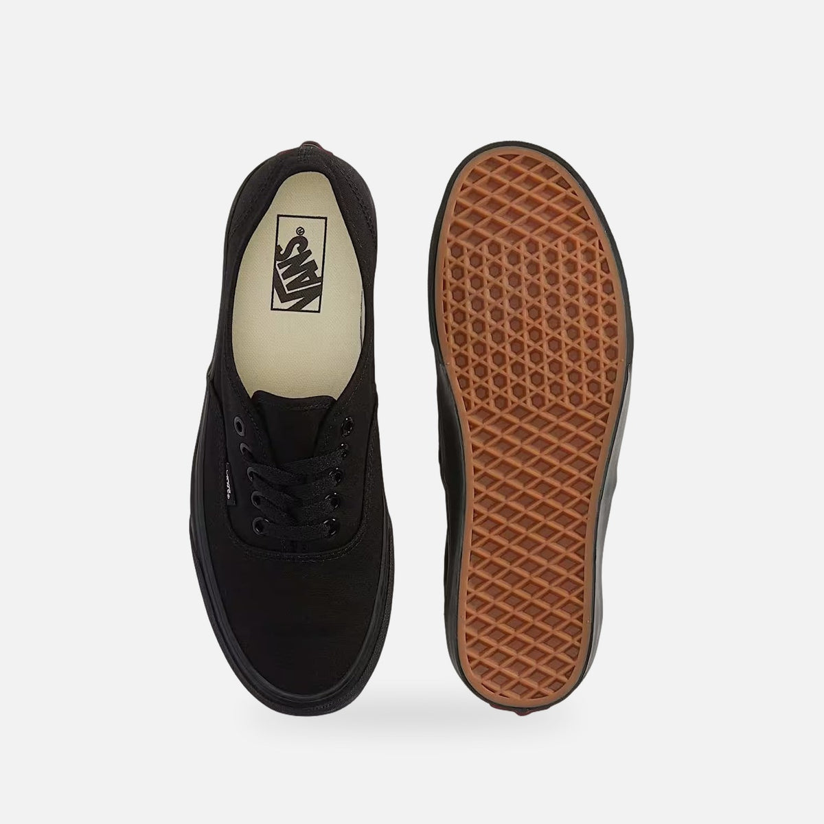 Vans Authentic Kadın Sneaker - Siyah-Siyah