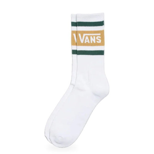 Vans Drop V Crew Unisex Uzun Çorap - Beyaz-Sarı