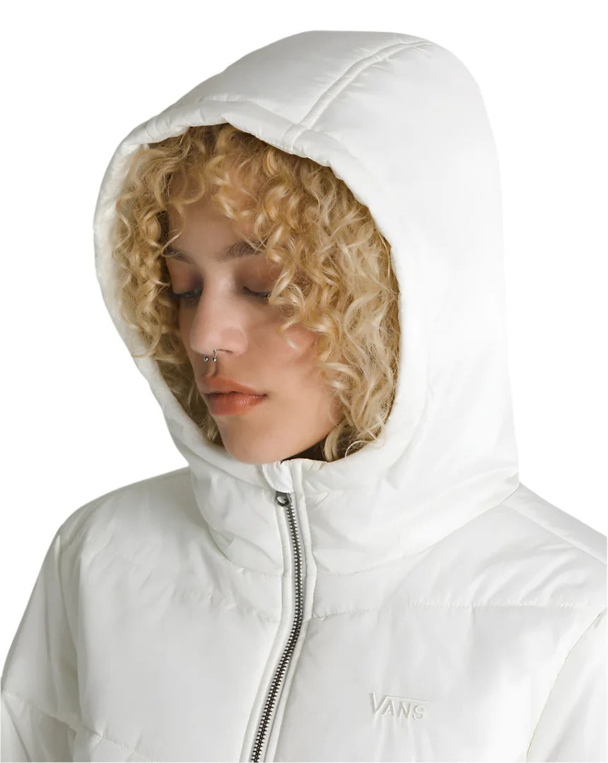 Vans MTE Foundry Crop Puff Hood Kadın Mont - Beyaz - görsel 4