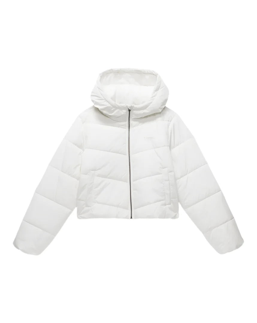 Vans MTE Foundry Crop Puff Hood Kadın Mont - Beyaz - görsel 5