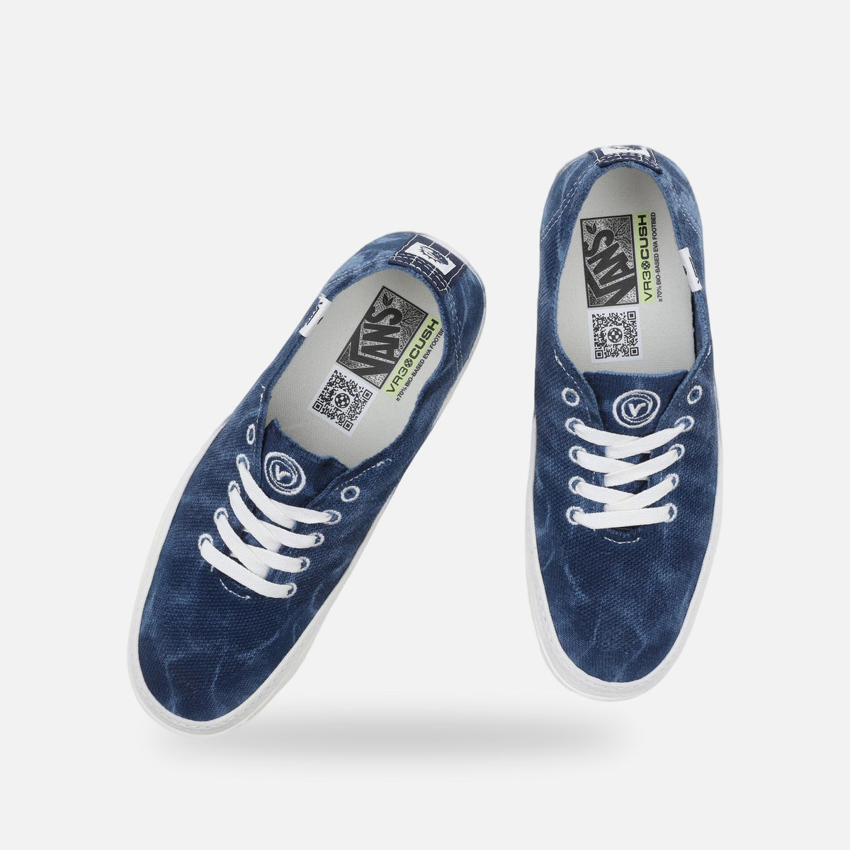Vans Circle Vee Erkek Sneaker - Mavi-Lacivert