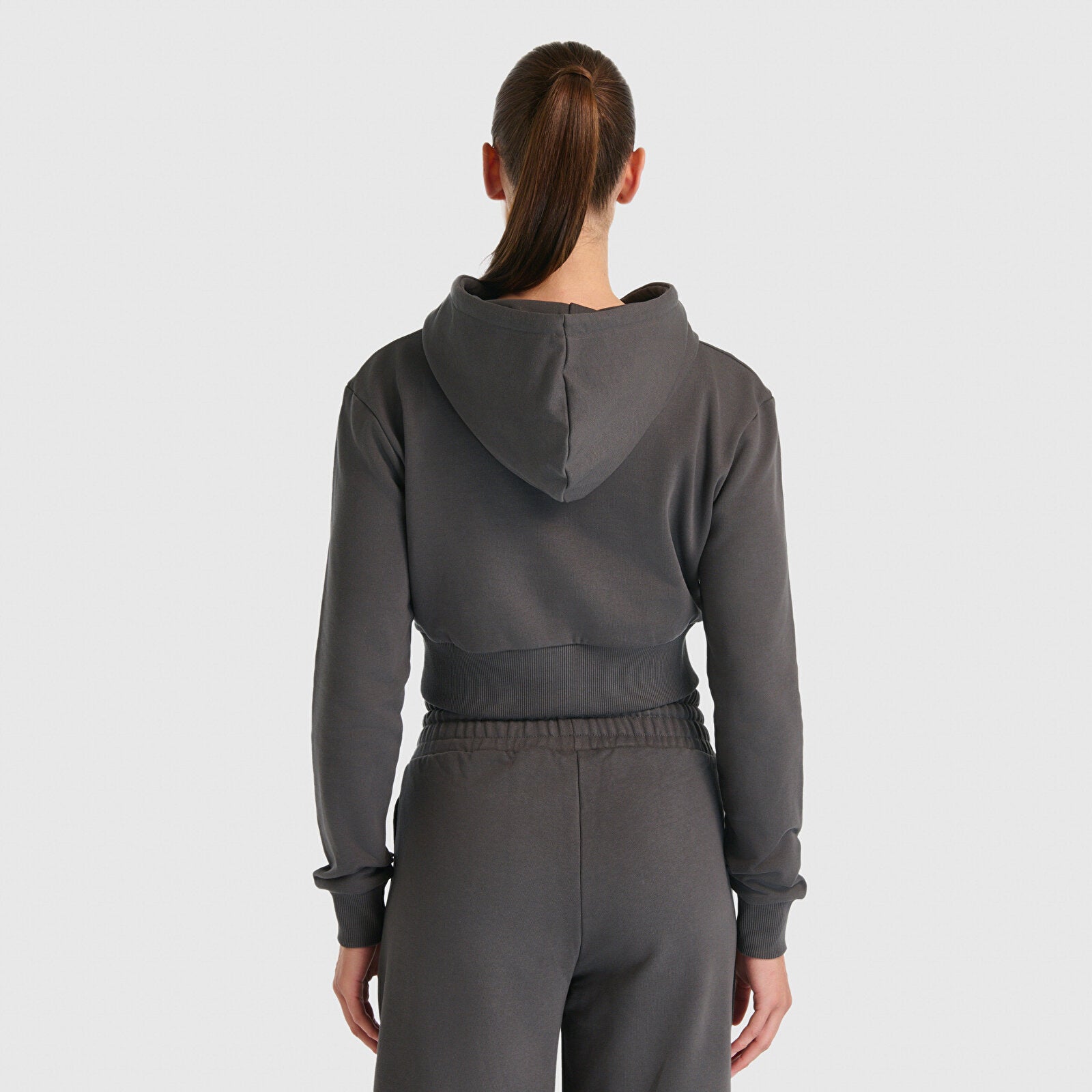 New Balance Lifestyle Kadın Sweat - Antrasit