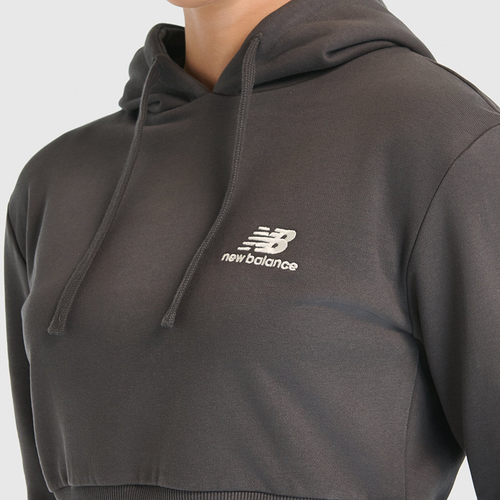 New Balance Lifestyle Kadın Sweat - Antrasit