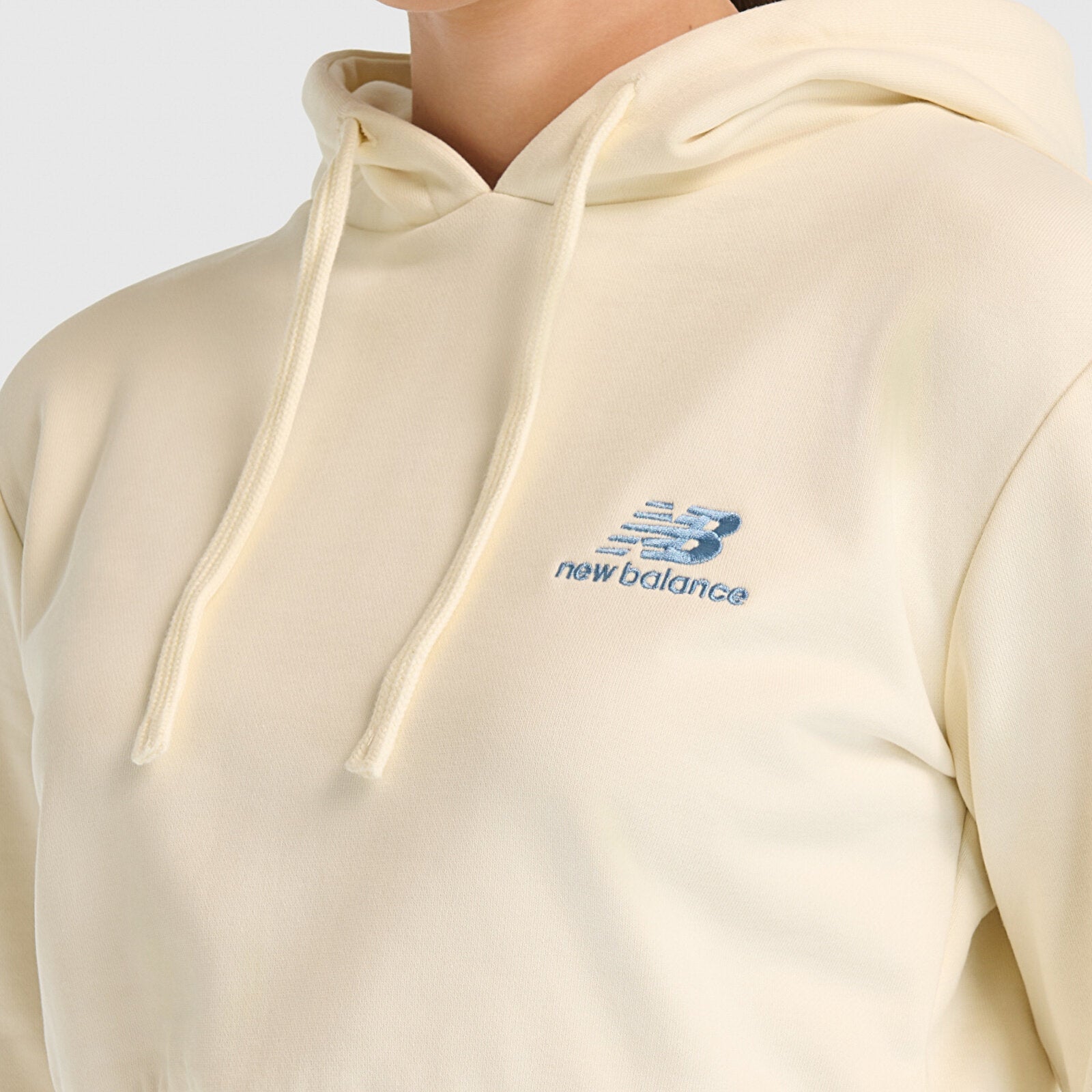 New Balance Lifestyle Kadın Sweat - Krem