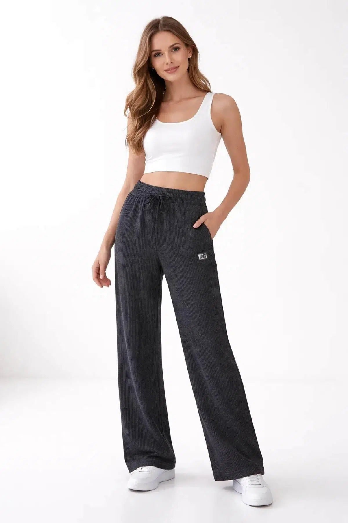 New Balance Lifestyle Kadın Eşofman Alt - Füme