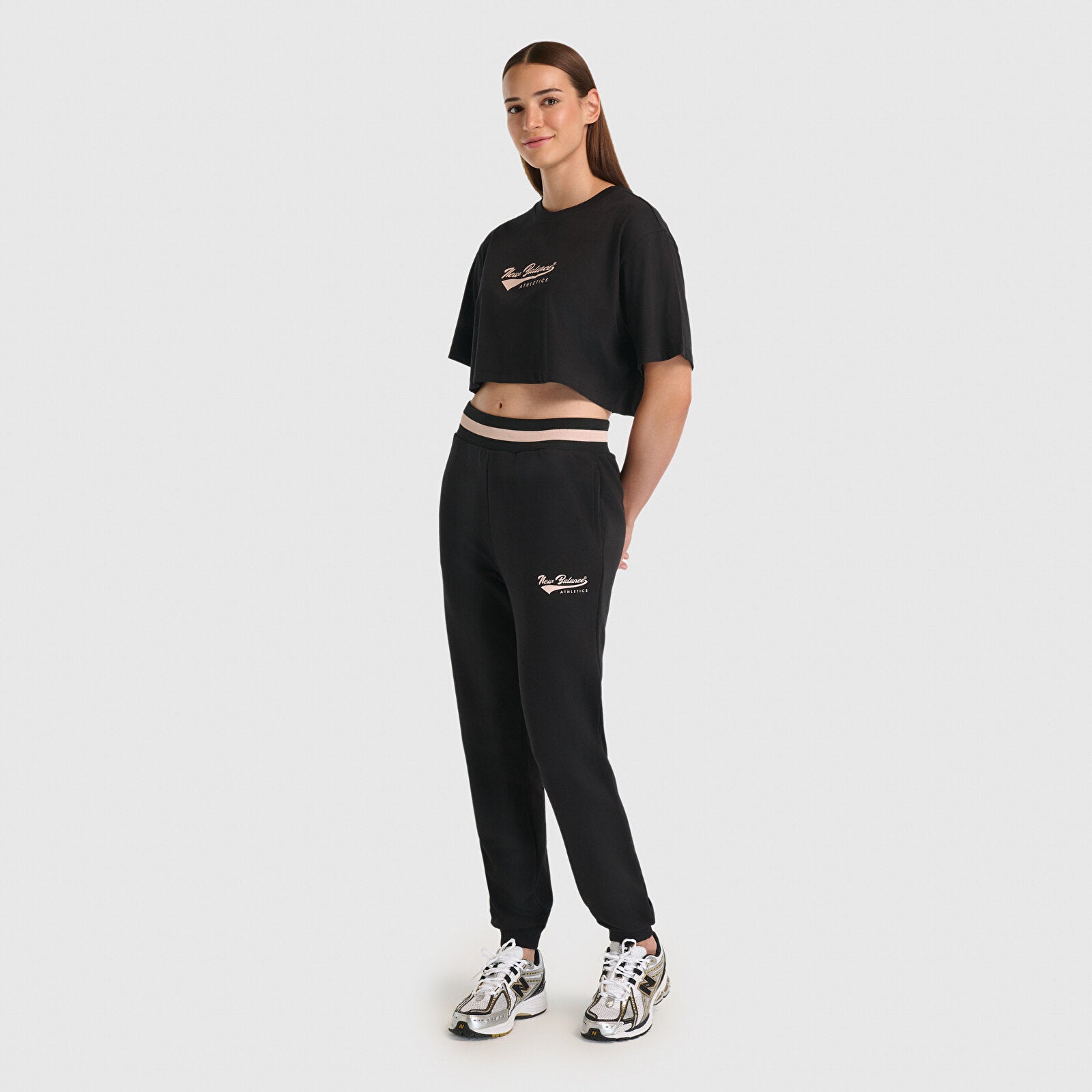 New Balance Lifestyle Kadın Eşofman Alt - Siyah