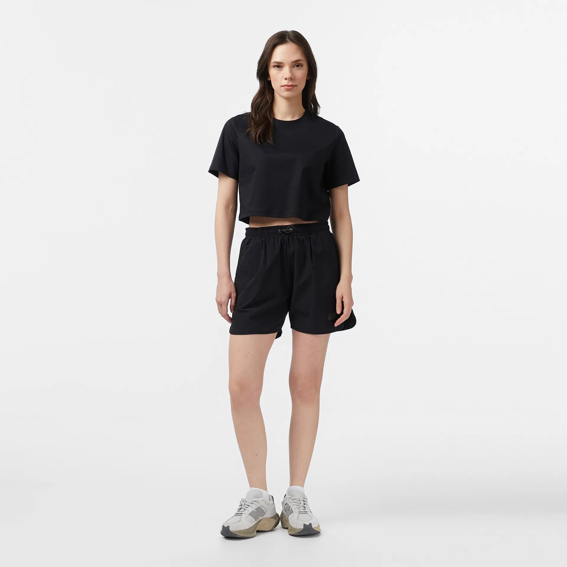 New Balance Lifestyle Kadın Şort - Siyah