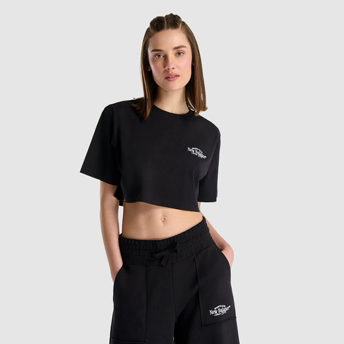 New Balance Lifestyle Kadın Tişört - Siyah