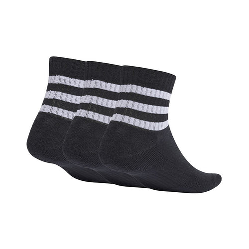 adidas 3 Stripes C. SPW Mid 3P Unisex Çorap - Siyah