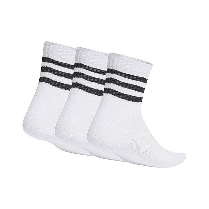 adidas 3 Stripes C. SPW Mid 3P Unisex Çorap - Beyaz