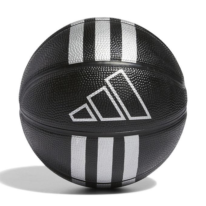 adidas 3S Rubber Mini Unisex Black Basketbol Topu