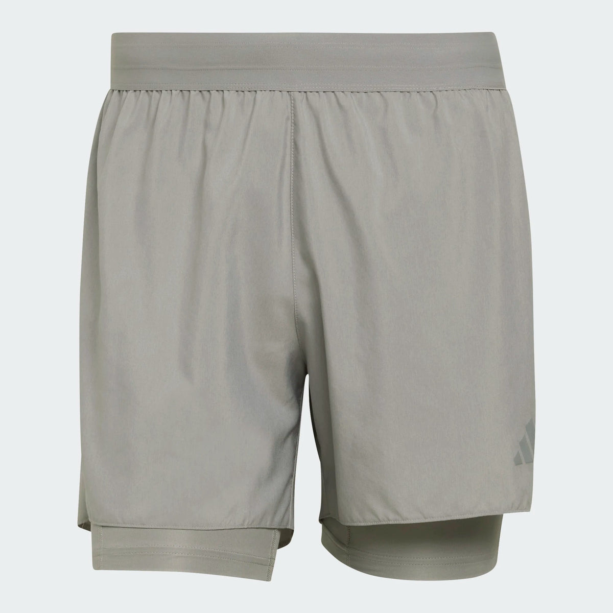 adidas adi365 Running Essentials 2 in 1 Erkek Şort - Açık Gri