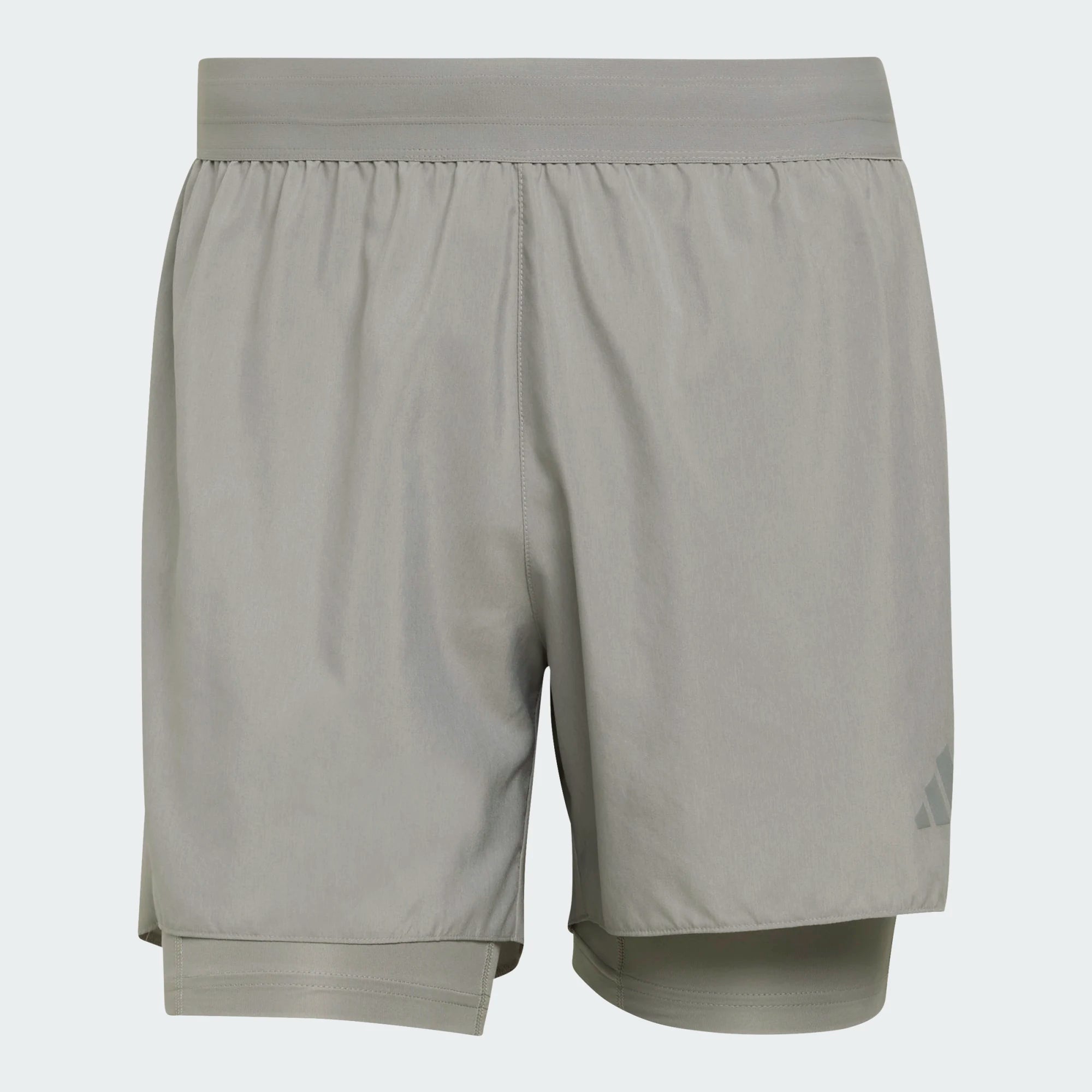 adidas adi365 Running Essentials 2 in 1 Erkek Şort - Gri