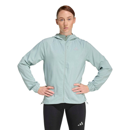 adidas adi365 Running Essentials Kadın Ceket - Buz Mavisi