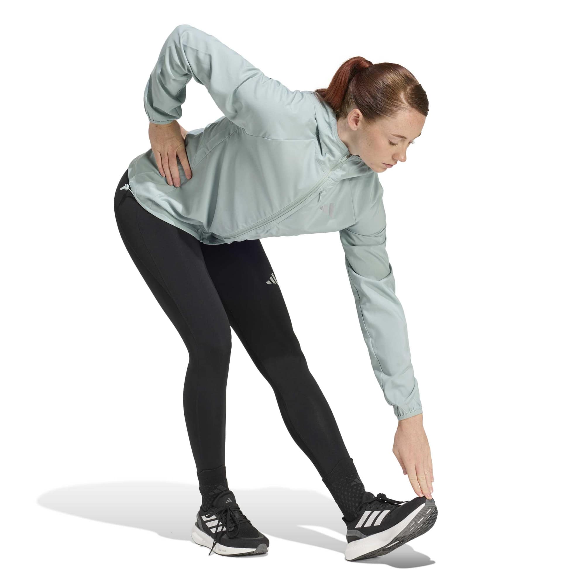 adidas adi365 Running Essentials Kadın Ceket - Buz Mavisi