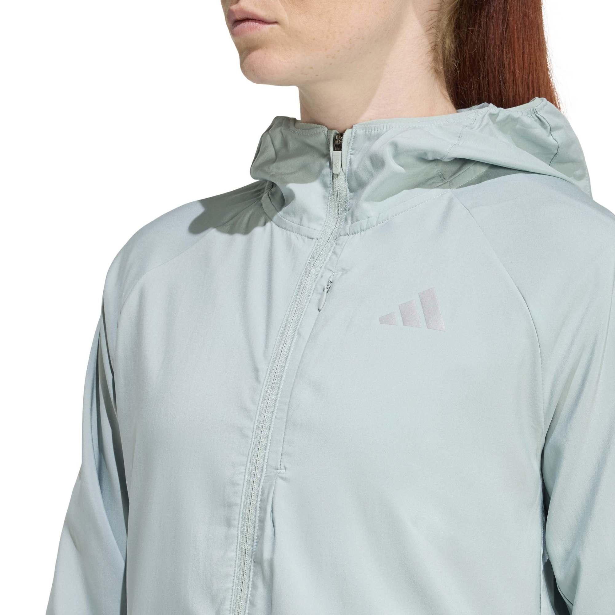 adidas adi365 Running Essentials Kadın Ceket - Buz Mavisi