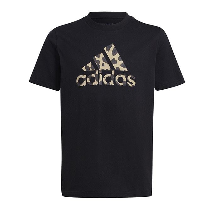 adidas Anımal Prınt G Çocuk - Kız Black T-Shirt