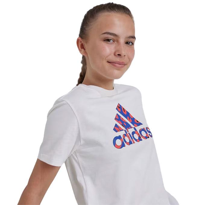 adidas Anımal Prınt G Çocuk - Kız White T-Shirt