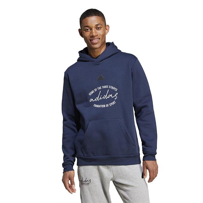 adidas Bl Fl Hd Gd Q3 Erkek Legend İnk Sweatshirt