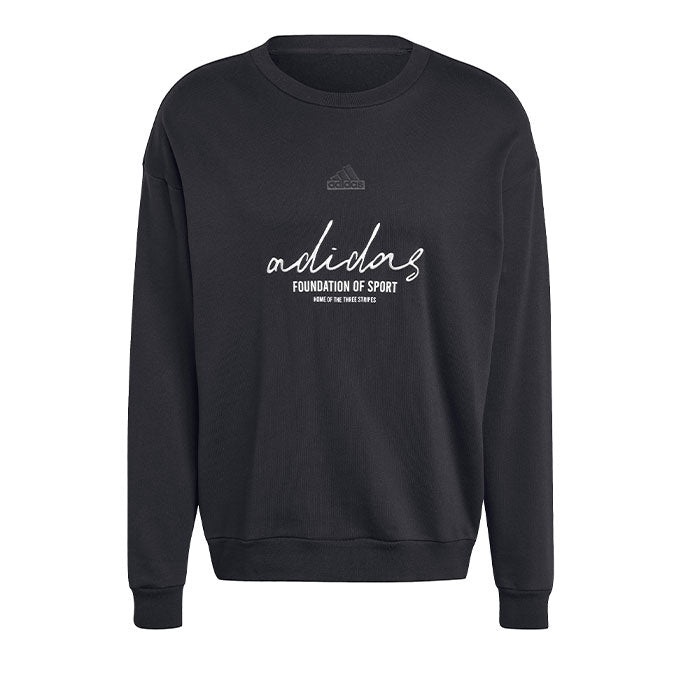adidas Bl Ft Crw Q3 Erkek Black Sweatshirt