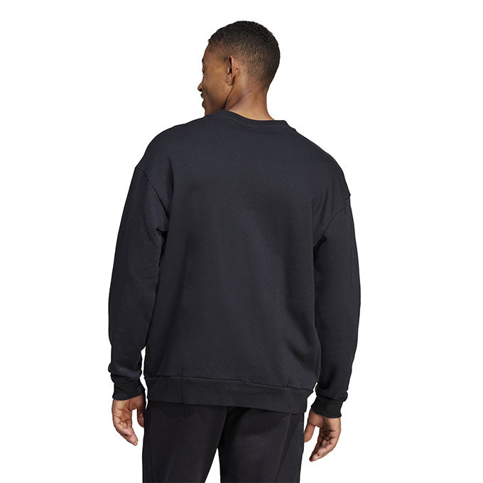 adidas Bl Ft Crw Q3 Erkek Black Sweatshirt