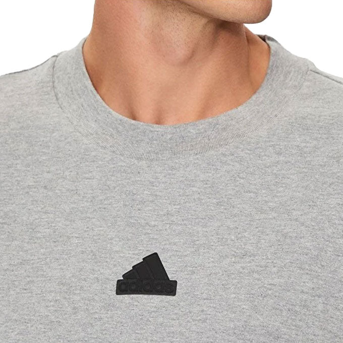 adidas Bl Sj T Q3 Erkek Medium Grey Heather T-Shirt