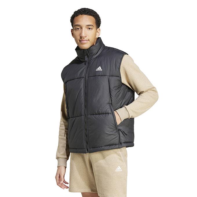 adidas Bsc 3S Puffy Ve Erkek Black Ceket - Mont