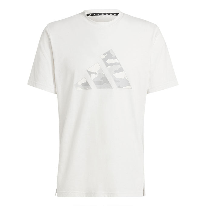 adidas Camo Bıg Logo Erkek Chalk White T-Shirt