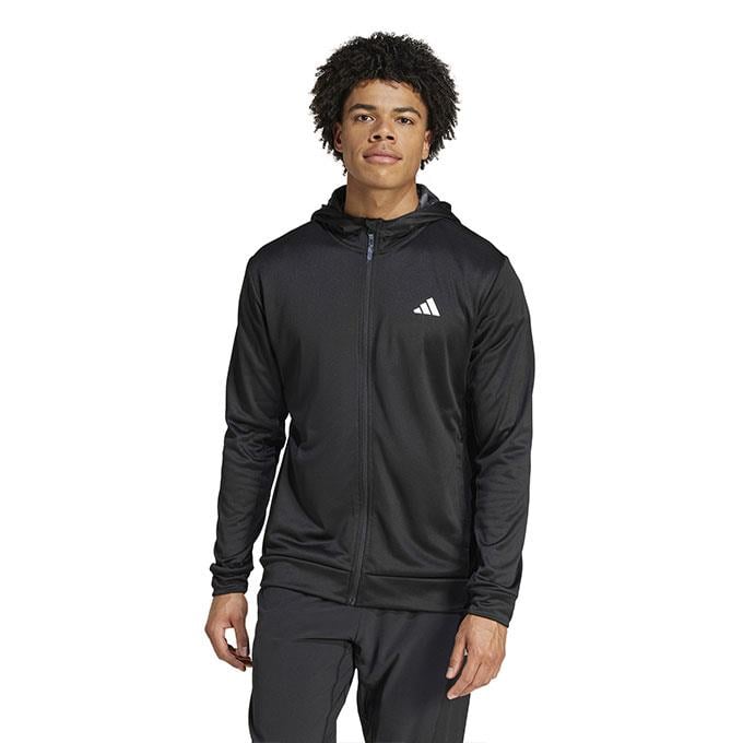 adidas Camo Fz Hd Erkek Black Sweatshirt