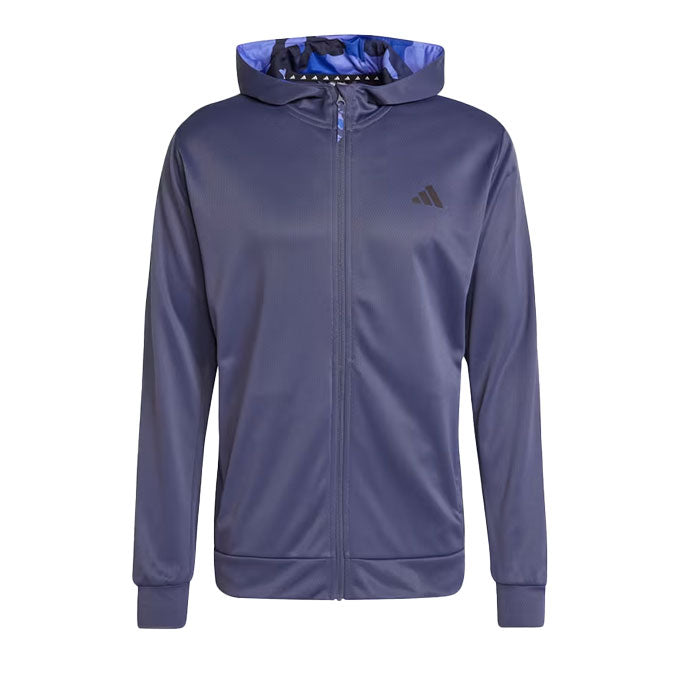 adidas Camo Fz Hd Erkek Shadow Navy Sweatshirt