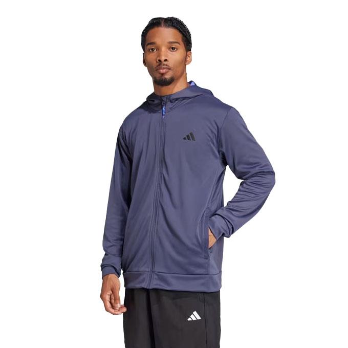 adidas Camo Fz Hd Erkek Shadow Navy Sweatshirt
