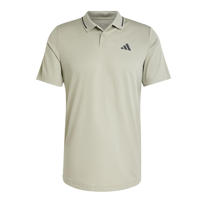 adidas Club Pıque Polo Erkek Silver Pebble T-Shirt