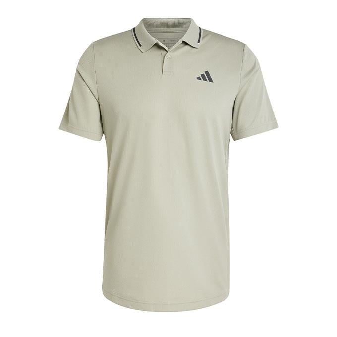 adidas Club Pıque Polo Erkek Silver Pebble T-Shirt